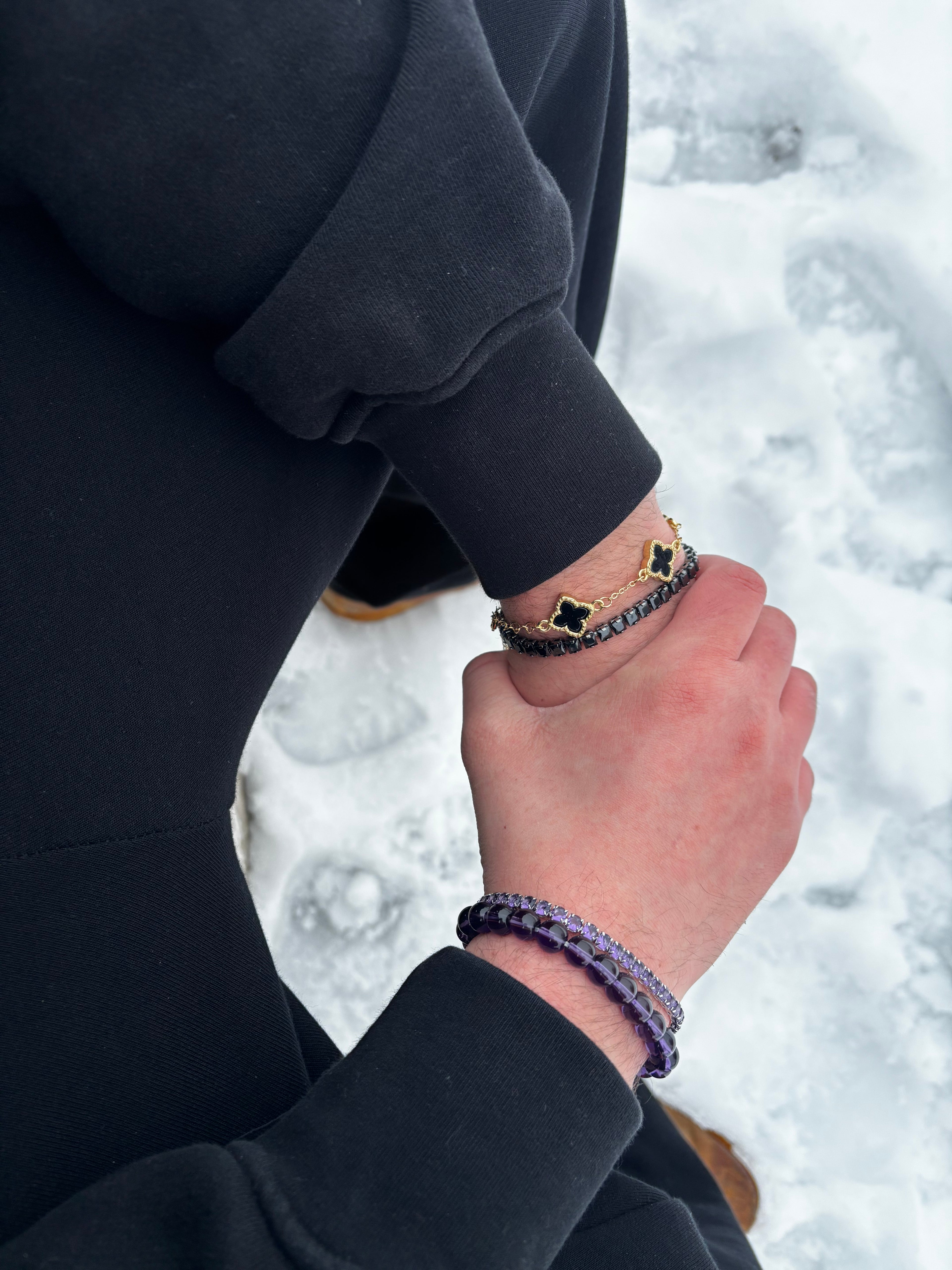 ÉNOVA Pearl Royal Duo - Violet