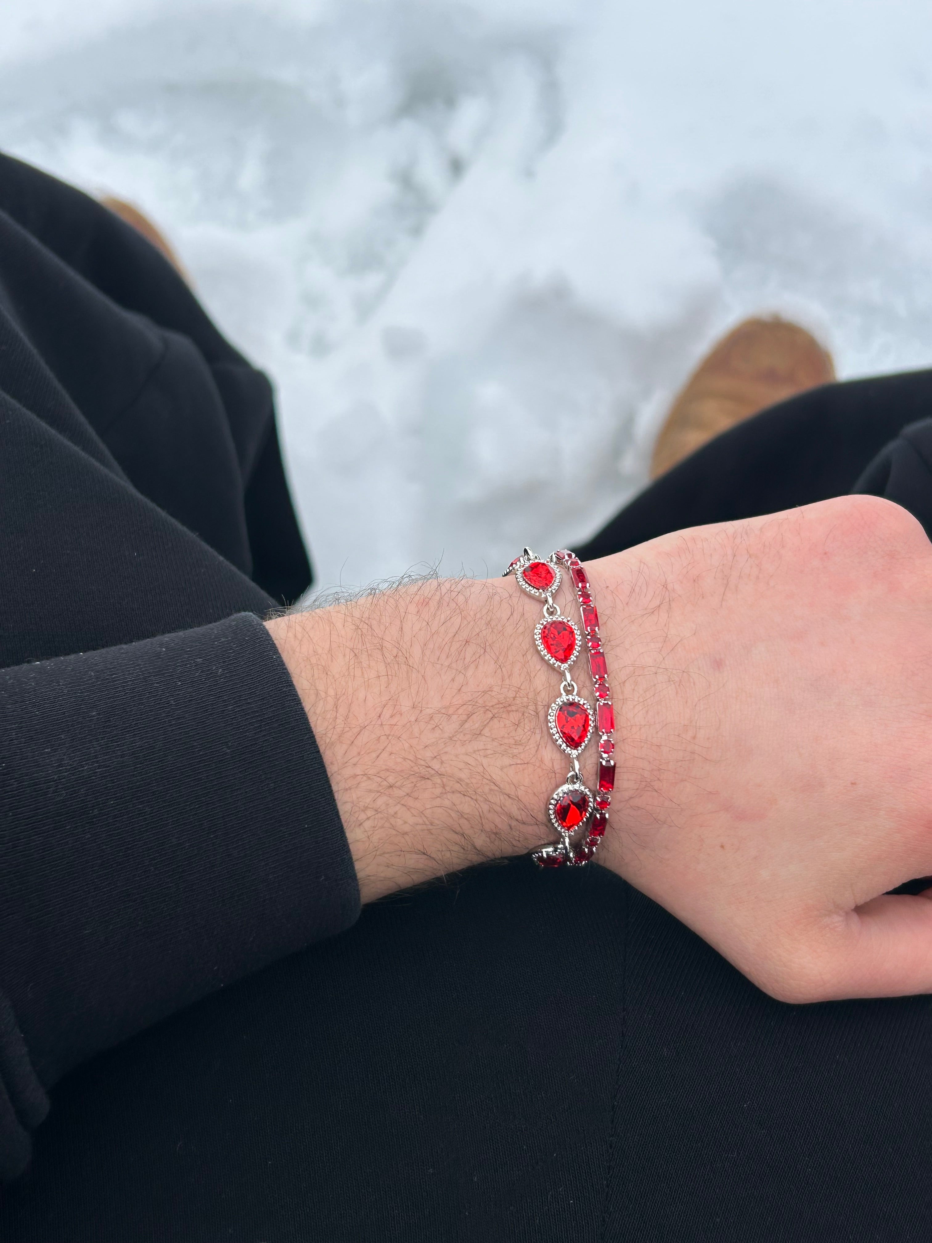 ÉNOVA Drop Duo – Wine Red