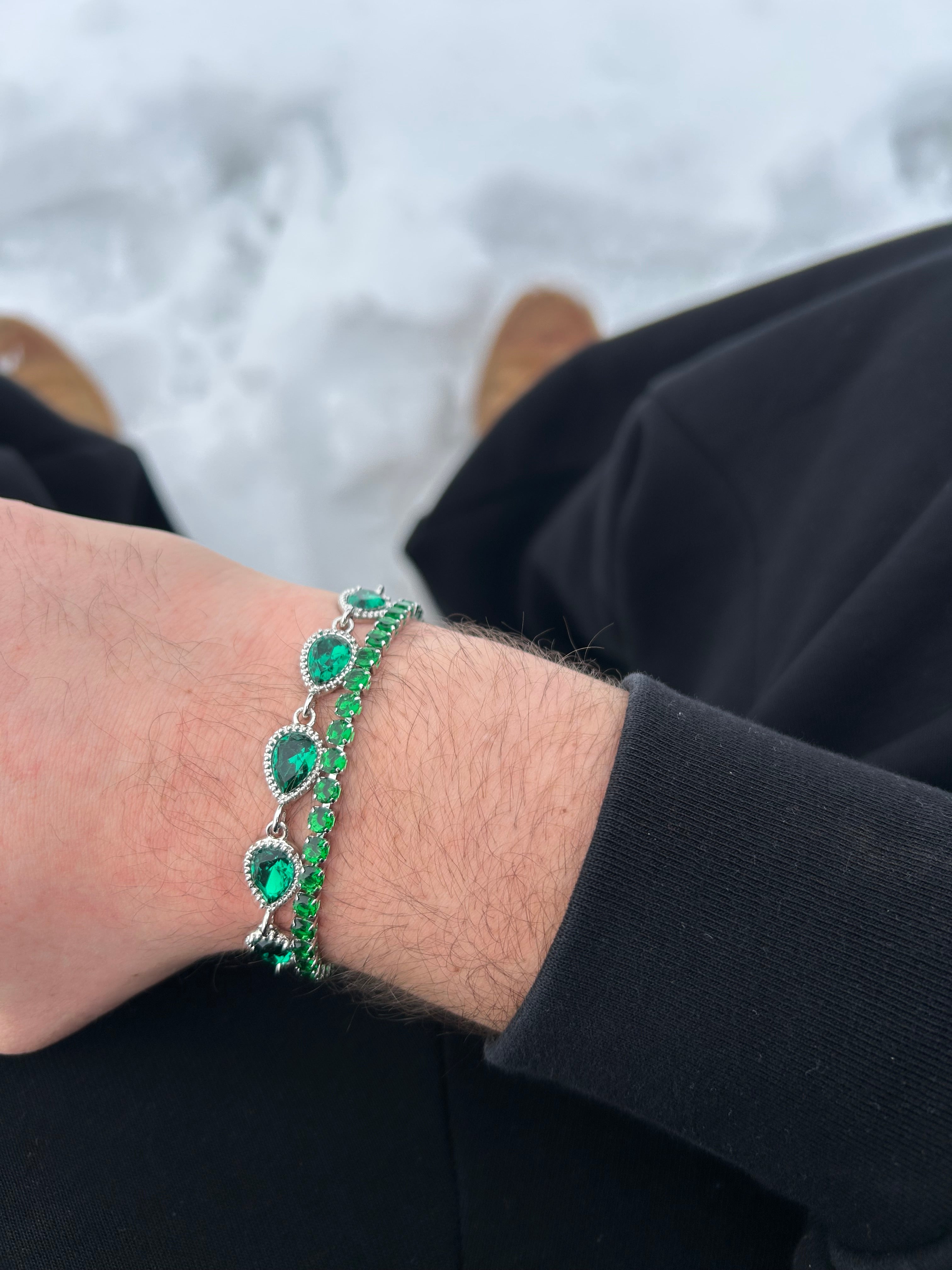 ÉNOVA Drop Duo – Emerald