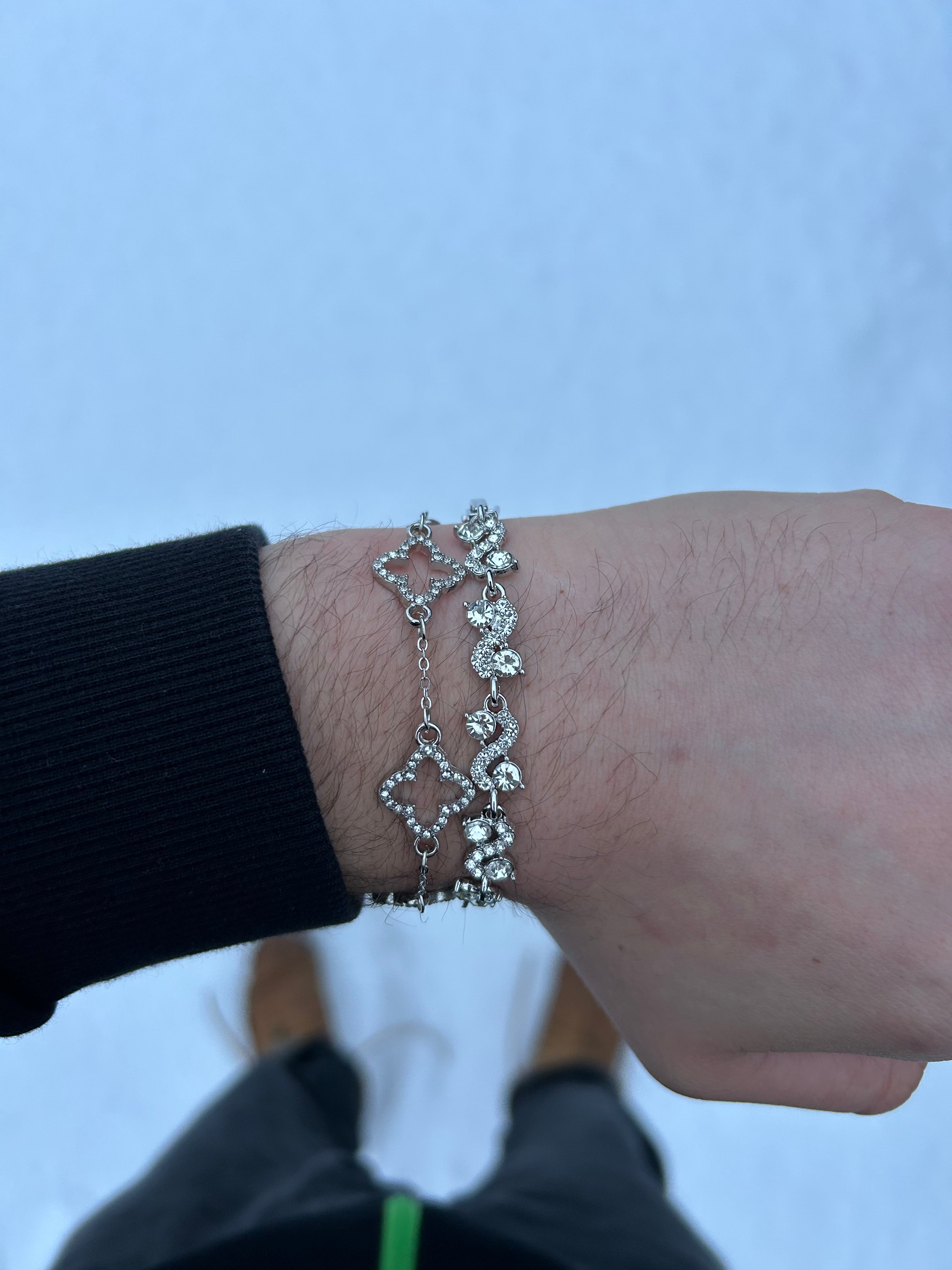 ÉNOVA Clover Duo – Silver