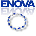 ÉNOVA Classic Drop Bracelet-Royal Blue