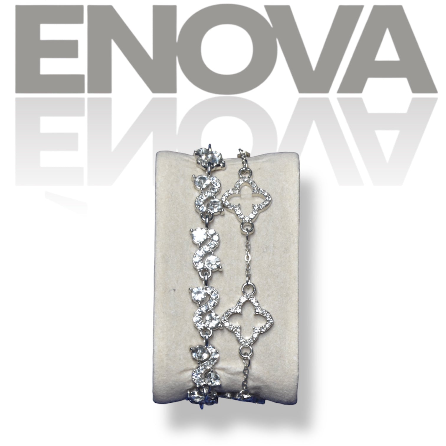 ÉNOVA Clover Duo – Silver