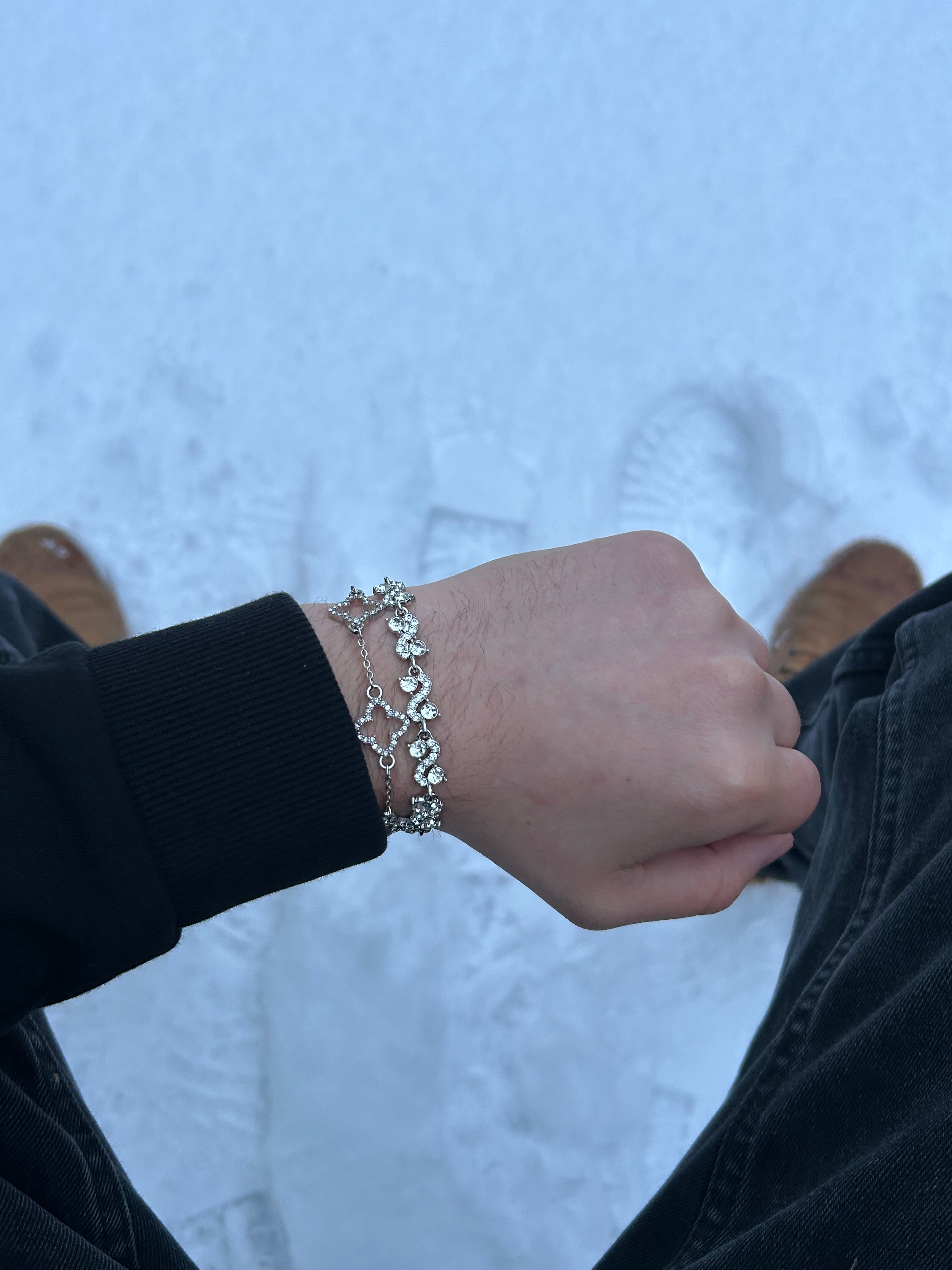 ÉNOVA Clover Duo – Silver