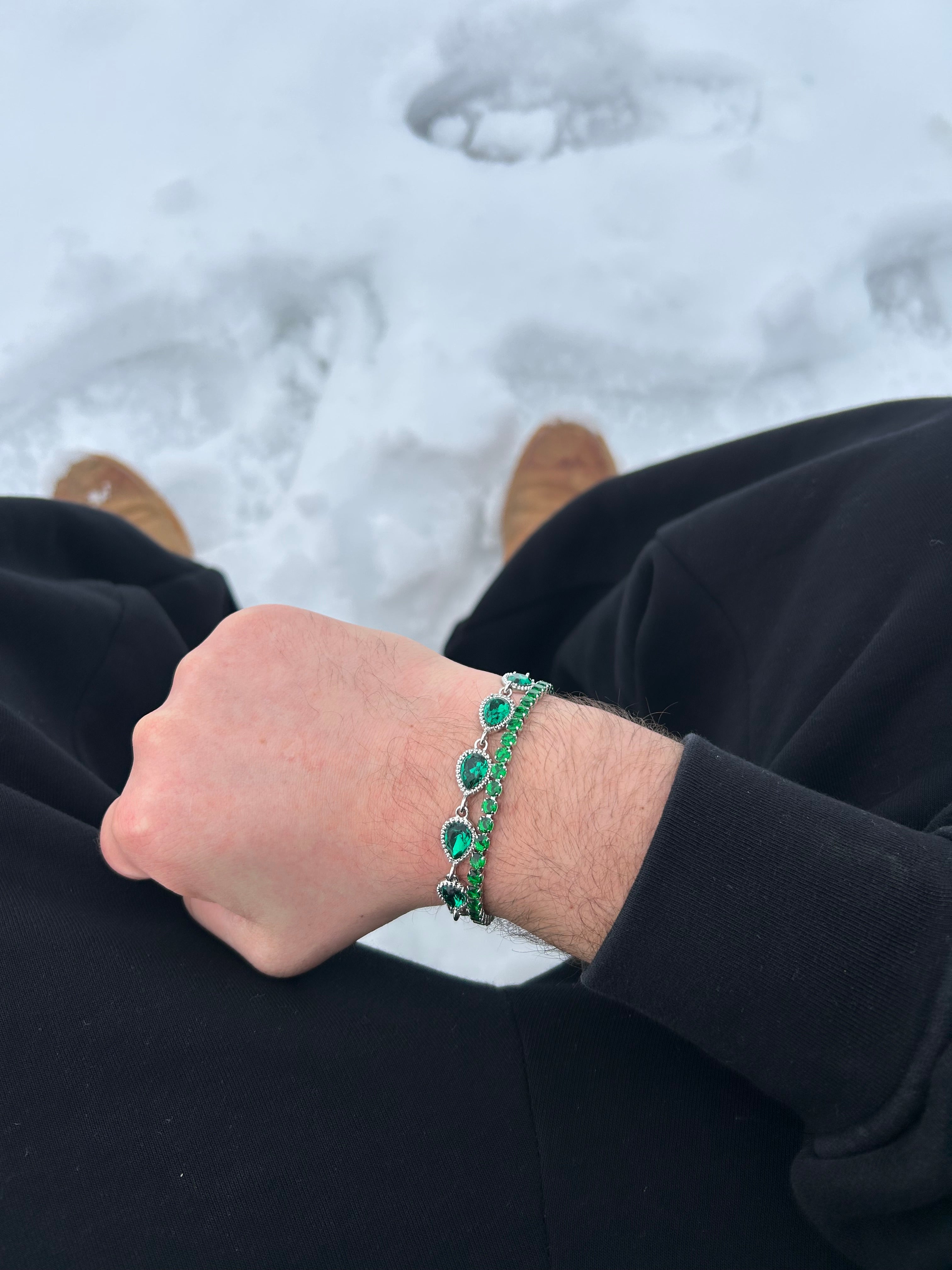 ÉNOVA Drop Duo – Emerald