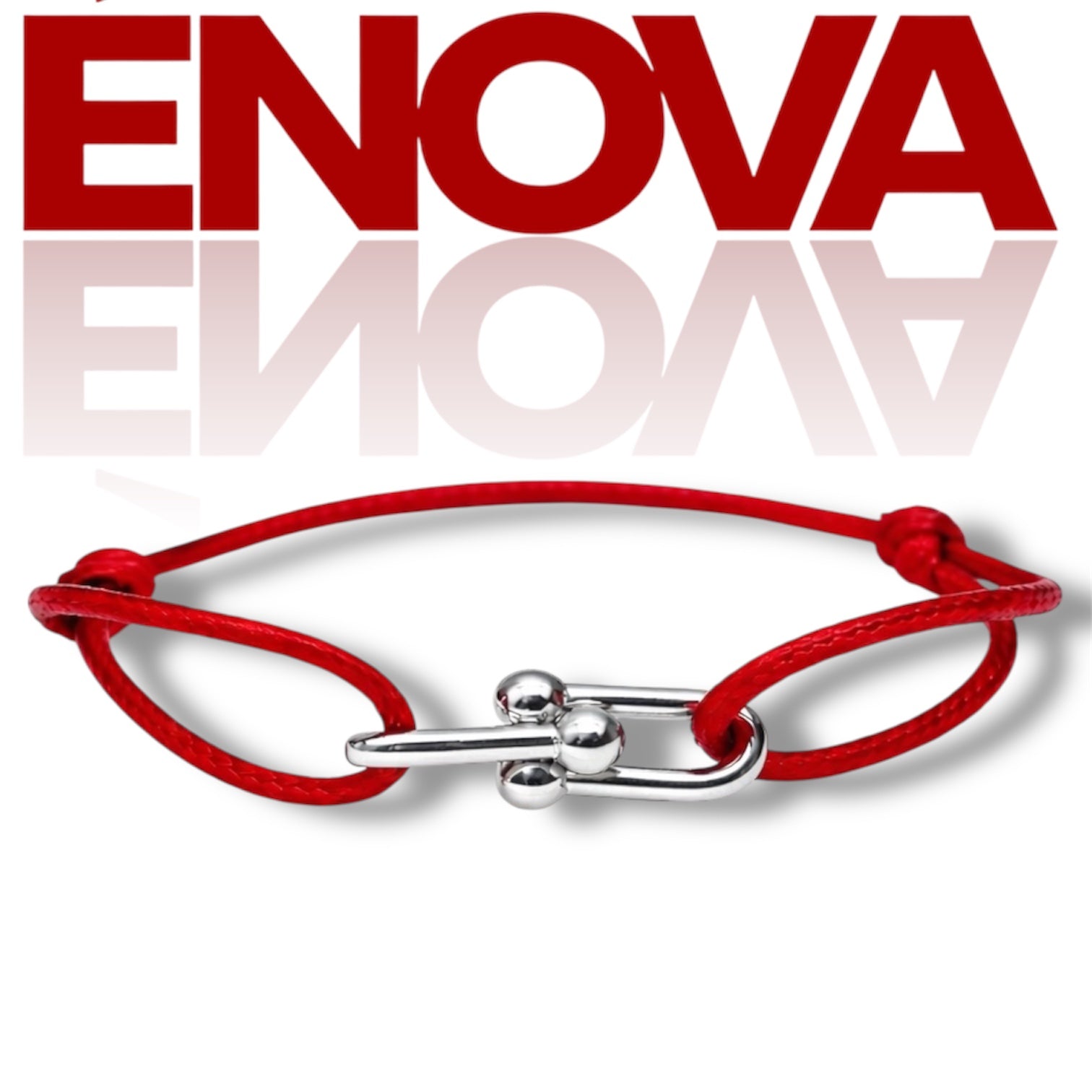 Twist Cord Bracelet Silver - Royal Blue