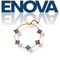 ÉNOVA Clover Bracelet – Premium Edition