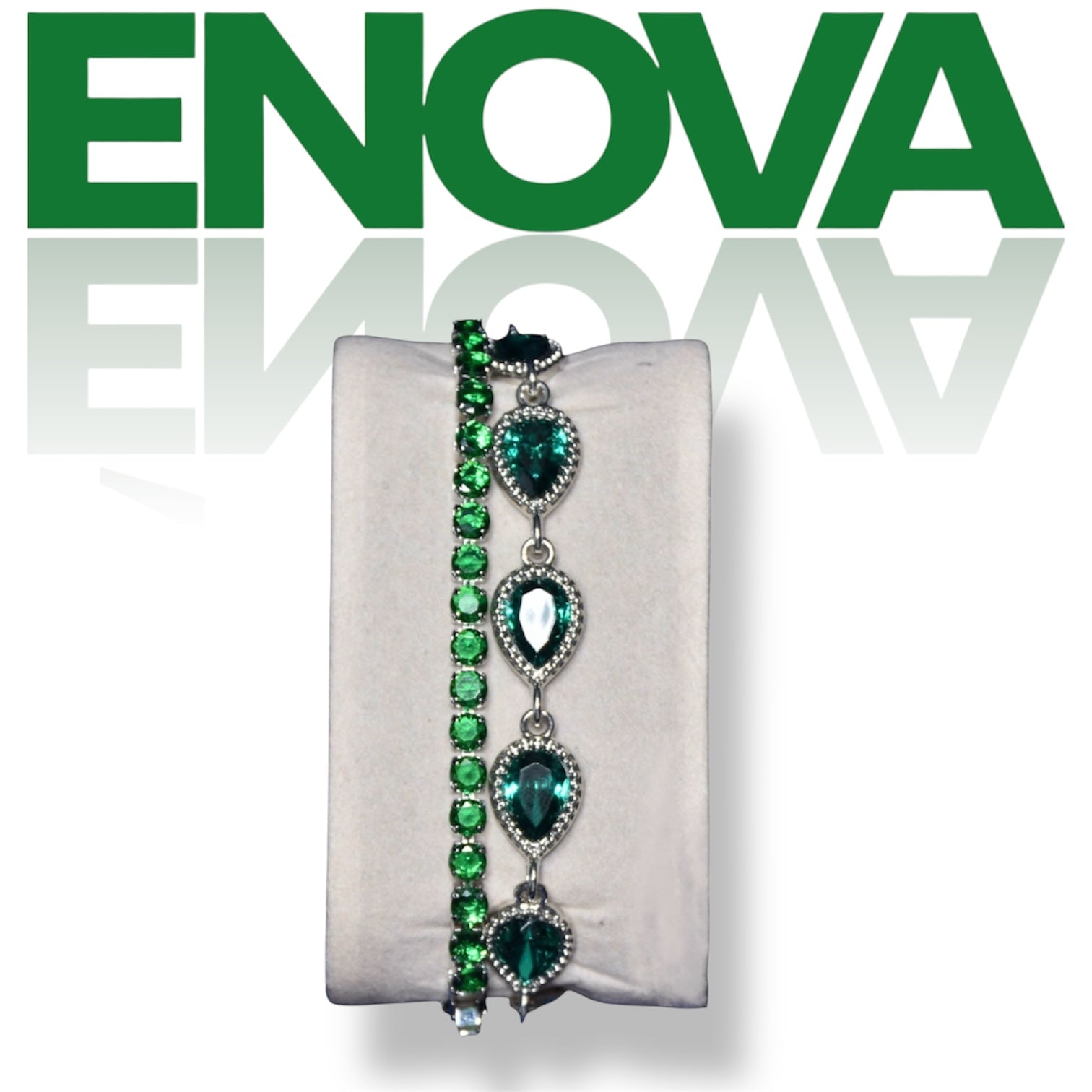 ÉNOVA Drop Duo – Emerald
