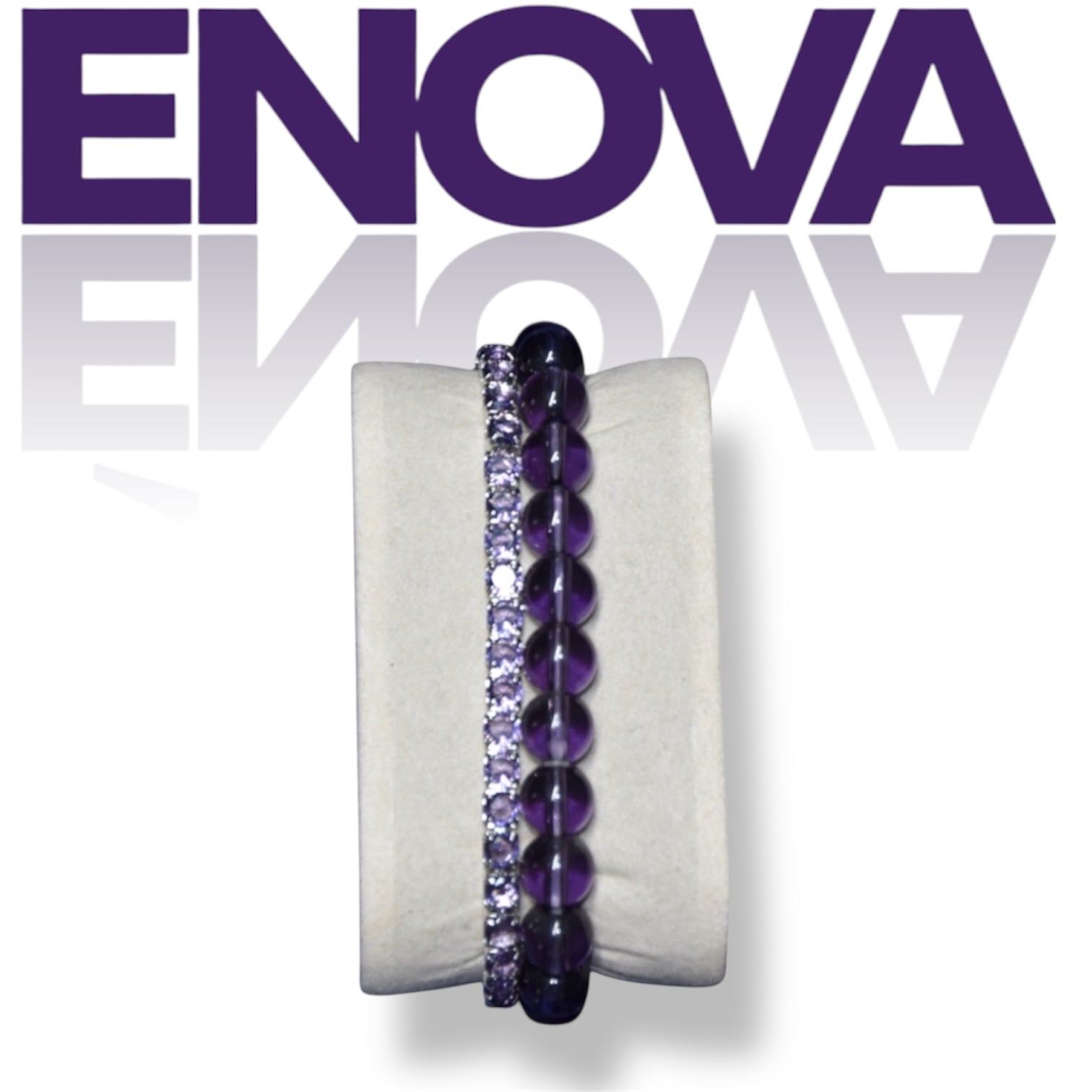 ÉNOVA Pearl Royal Duo - Violet