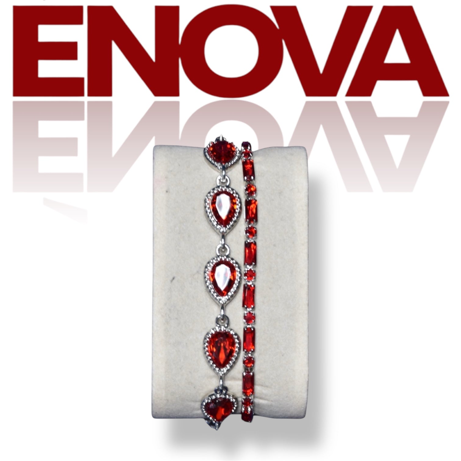 ÉNOVA Drop Duo – Wine Red